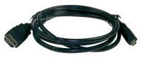 HDMI-A-STECKER/HDMI-D-STECKER, 1,5M, SCHWARZ HSWE