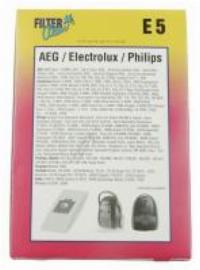 E5/PH5  STAUBBEUTEL FR PROGRESS/ELECTROLUX/PHILIPS, 5 STCK
