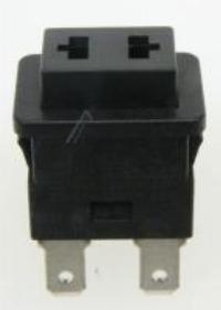 12000901 996530007956 SCHALTER EINPOLIG SCHWARZ 230V