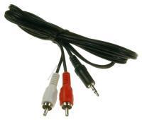 3,5MM KLINKENSTECKER/2XC STECKER 3,0M STEREO