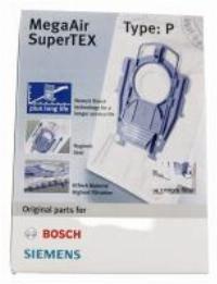 BBZ41FP 00468264 STAUBSAUGERBEUTEL TYP P, 4 STCK + 1 MICROFILTER