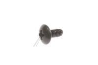 6003-001563 SCREW-TAPTITE,TH,+,-,S,M4,L8,ZPC3(BLK),S