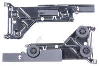 00648570 RACKMATIK-VERSTELLPLATTE SET RECHTS+LINKS, MIT ROLLEN UND MONTAGEANLEITUNG