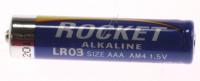 AAA 4301-000103 BATTERY-ALKALINE 1.5V,750MAHAAA 1 STCK