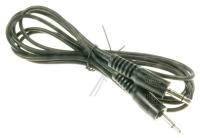 3,5MM-KLINKENSTECKER/3,5MM-KLINKENSTECKER 1,5M MONO SCHWARZ