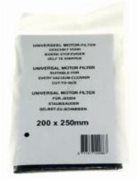 UNIVERSAL MOTORFILTER STAUBSAUGER 200 X 250