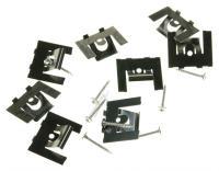3194172031 SET BEFESTIGUNG 8 CLIPS + 8 SCHRAUBEN