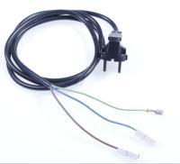 132222 KABEL MIT STECKER H05VV-F3G1.0 1550