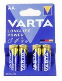 LR6 4906121414 1,5V ALKALINE MIGNON VARTA 4ER-BLISTER LONGLIFE POWER