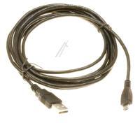 USB2.0-KABEL TYP-A STECKER/TYP-B MICRO STECKER 3,0M,SCHWARZ