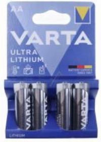 LR6 6106301404 1,5V MIGNON PROFESSIONAL LITHIUM AA PASSEND FR VARTA 4ER BLISTER