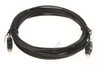LICHTLEITERKABEL (=2,2MM), 5,0M TOSLINK/TOSLINK