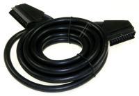 SCART-KABEL, SCART-STECKER / SCART-STECKER, 21POL, 3M