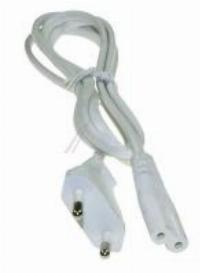 EURO-NETZKABEL VDE DOPPELNUTKUPPLUNG 1,5M WEISS