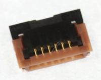 CONNECTOR-FPC/FFC/PIC,6P,0.5MMSMD-A,AU,