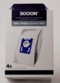 STAUBSAUGERBEUTEL-SET 4 STCK ALTERNATIV FR PHILIPS 3-D GR201S/E200S/FC8021