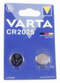CR2025 6025101402 3,0V LITHIUM KNOPFZELLE VARTA 2ER BLISTER