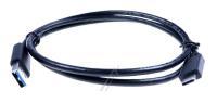 F89G175BCAA3AC USB 3.1 A-C KABEL 1000MM SCHWARZ OHNE KERN COMLINK