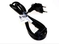 LP-21L 3903-000849 EURO-NETZKABEL GEWINKELT, 250V-2,5A, 1,55MTR. SCHWARZ