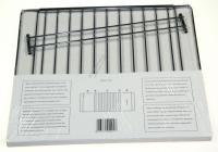 GRILLROST PASSEND FÜR UNIVERSAL AUSZIEHBAR 35 - 56 X 32 CM