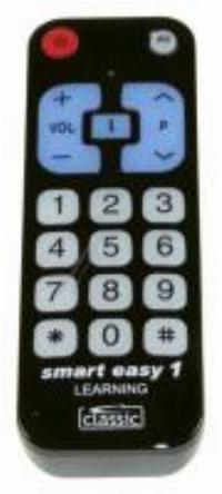 SMART EASY 1 LEARNING IRC84007 GROSSTASTEN FERNBEDIENUNG LERN UND KLONFHIG MIT 19 TASTEN