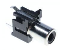 30085574 BUCHSE RCA 1P SCHWARZ OBERTEILV1 ROHS