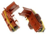 KOHLEBRSTEN 2 STCK MIT HALTER ERSATZ FR INDESIT C00196539