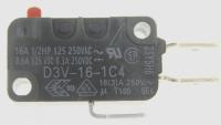 D3V-16-1C4 MIKROSCHALTER, FASTON 6,3MM (ALTERNATIV FR D41X, D42X, D45X)