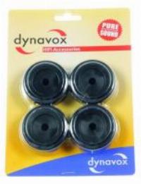 50X16MM 206383 4ER-SET HIFI-GERTEFSSE, SCHWARZ ELOXIERT