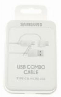 PASSEND FR SAMSUNG  DATENKABEL USB-A AUF MICRO-USB UND USB-C ADAPTER (BER ADAPTER)