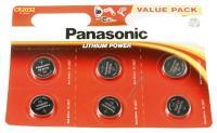 CR2032 CR-2032L/6BP LITHIUM-KNOPFZELLE 3V, 220MAH 6ER BLISTER