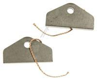 KOHLEBRSTEN 2 STCK ALTERNATIV FR MIELE 04490382,05153702