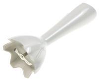 7322118374 ICS 4162 SCHAFT KUNSTSTOFF WEISS TWISTCLICK
