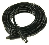 ANTENNENKABEL 5M CLASS A GERADE SCHWARZ