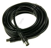ANTENNENKABEL 5M CLASS A GERADE SCHWARZ