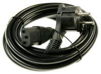 KALTGERTE-NETZKABEL MIT EXTRA FLACHEM STECKER, 3,5M