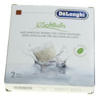 DLSC551 5513282331 SOFTBALLS, ANTI-KALK-KUGELN FR KAFFEEMASCHINEN, 2 BEUTEL
