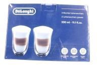 DLSC312 5513284171 DOPPELWANDIGE LATTE-MACCHIATO-GLSER, 330ML, 2ER-SET