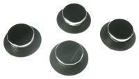 EXZELLENZ BOLIDE 008550 GERTE- UND BOXENFSSE/SCHOCKABSORBER SET (4 STCK), CHROM
