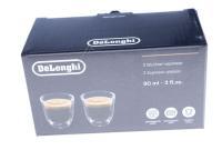 DLSC310 5513284151 DOPPELWANDIGE ESPRESSOGLSER, 90ML, 2ER-SET