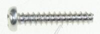 6002-000488 SCREW-TAPPING:PH,+,-,2S,M3,L16ZPC(WHT),
