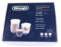 DLSC302 5513284451 CONNOISSEUR-KOLLEKTION, SET MIT2 ESPRESSO-, 2 CAPPUCCINO- UND 2 LATTE MACCHIATO (DOPPELWANDIGE GLÄSER)