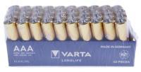 LR3 04103 101 394 1,5V ALKALINE MICRO, AAA 40ER PACK LONGLIFE