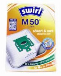 M50 / 99757 6779391 STAUBSAUGERBEUTEL MP AIRSPACE GREEN LINE, 4 STCK