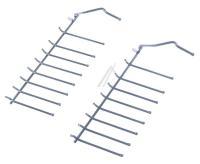 KLAPPSTACHEL-SET FR UNTERKORB ALTERNATIV FR BOSCH/SIEMENS 00645102