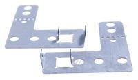 BEFESTIGUNGSWINKEL-SET FR LINKE UND RECHTE SEITE ALTERNATIV FR BOSCH/SIEMENS 00165778-00170664