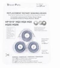 SCHERKOPF ALTERNATIV FR PHILIPS HQ3,HQ4,HQ5,HQ55,HQ56,HQ6 / HP1915