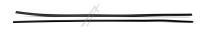 4055964094 WANNENVERKLEIDUNG SCHWARZ 2X55